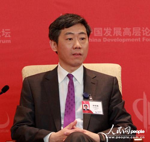 清華大學經濟管理學院中國與世界經濟研究中心主任、教授 李稻葵