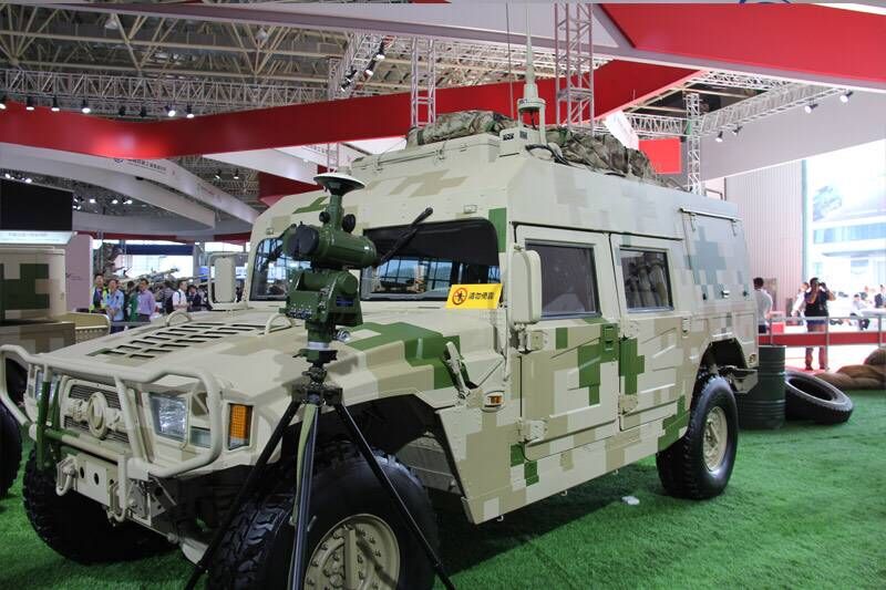 CS/VE3型迫擊炮偵察指揮車 （人民網李楠樺攝） 