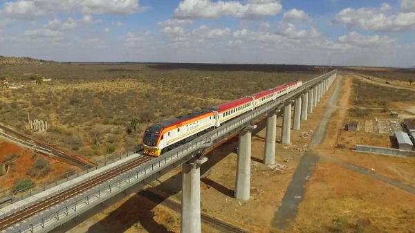 中交集團承建的肯尼亞蒙內鐵路