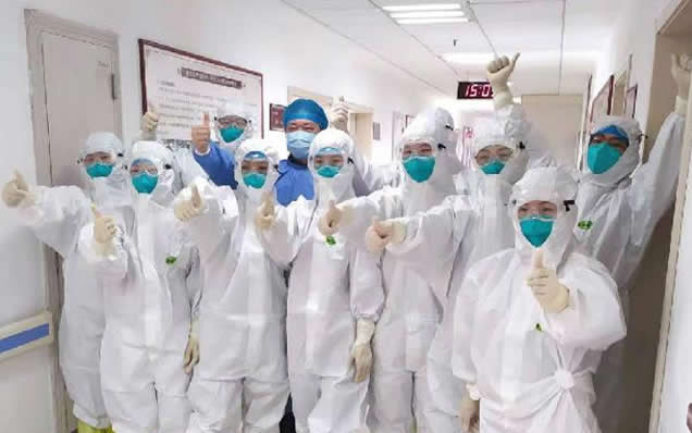 中國船舶集團員工奮戰在抗疫醫護一線