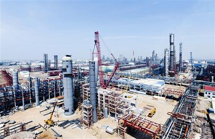 中国石化全力推进镇海炼化百万吨乙烯工程建设
