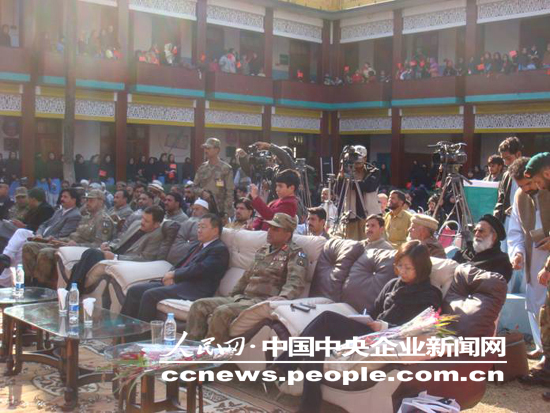 电科国际总裁闫立金访问巴基斯坦斯瓦特战区并