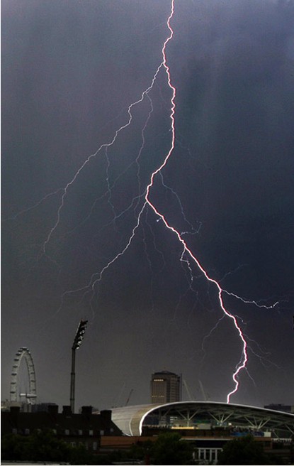 雷暴高清图