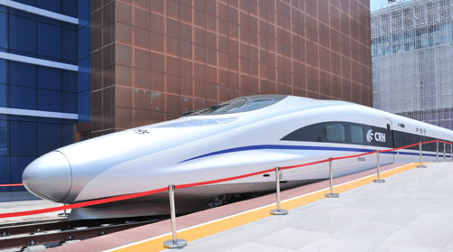 沪杭高铁:车头技术领跑世界最高速